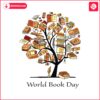 retro-world-book-day-tree-bookish-png