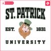 leprechaun-st-patricks-university-est-1631-svg