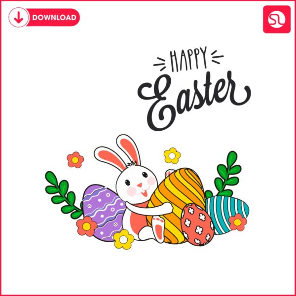 groovy-happy-easter-day-bunny-eggs-svg