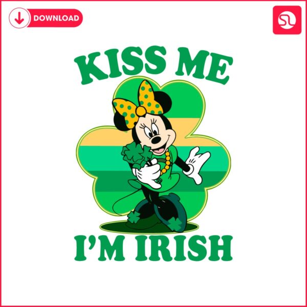 minnie-mouse-kiss-me-im-irish-svg