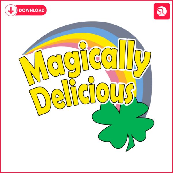 magically-delicious-rainbow-shamrock-svg