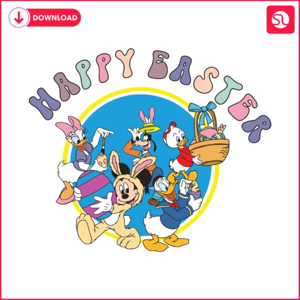 happy-easter-mickey-and-friends-bunny-svg