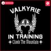 valkyrie-in-training-climb-the-moutain-svg