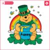 cute-winnie-the-pooh-and-hunny-shamrock-png