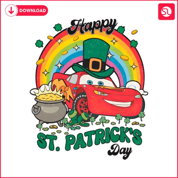 lightning-mcqueen-happy-st-patricks-day-png