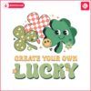 create-your-own-lucky-shamrock-patricks-day-svg