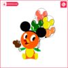 disney-orange-bird-balloons-with-mickey-hat-svg