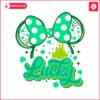 shamrock-lucky-minnie-head-disney-castle-svg