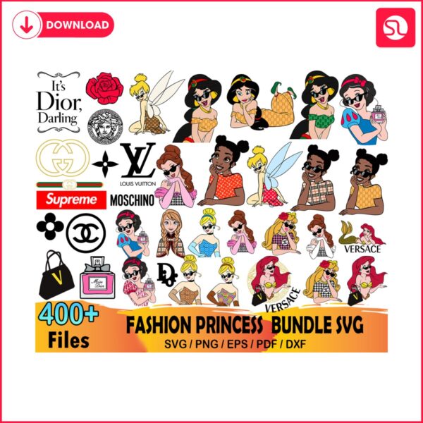 400-files-fashion-princess-bundle-svg