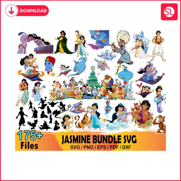 175-files-jasmine-disney-bundle-svg