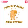 funny-tummy-ache-survivor-meme-svg