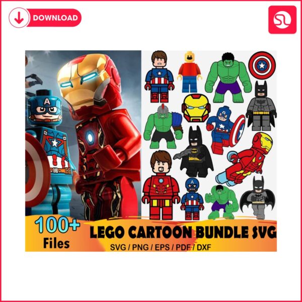 100-files-lego-cartoon-bundle-svg
