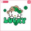 lucky-cat-patricks-day-hello-kitty-svg