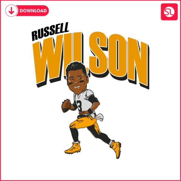 russell-wilson-pittsburgh-caricature-svg