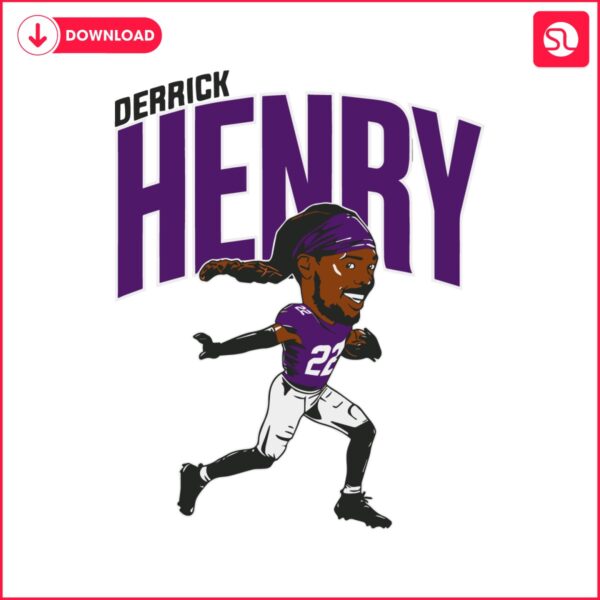 derrick-henry-baltimore-caricature-svg