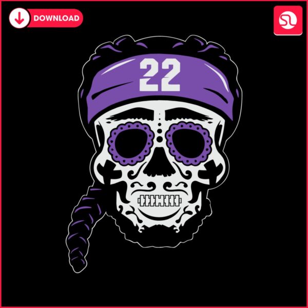 derrick-henry-baltimore-sugar-skull-svg