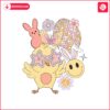 retro-easter-chick-disco-ball-bunny-png