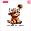 highland-cow-solar-eclipse-2024-png