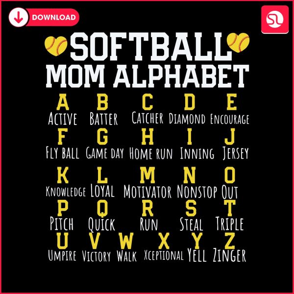 funny-softball-mom-alphabet-svg