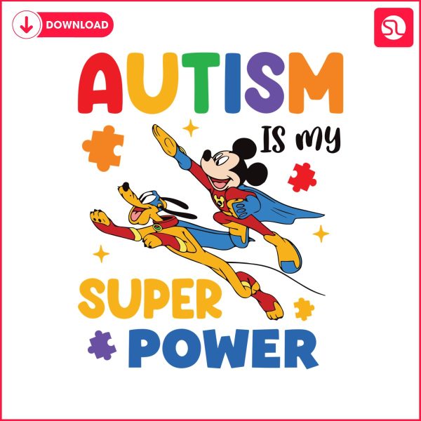 mickey-pluto-autism-is-my-super-power-svg