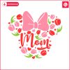 disney-minnie-ears-mom-floral-svg