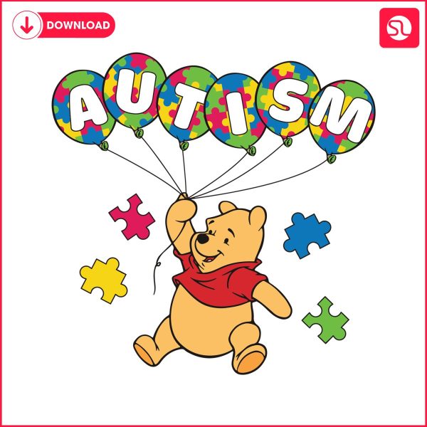 winnie-the-pooh-autism-bear-balloon-svg