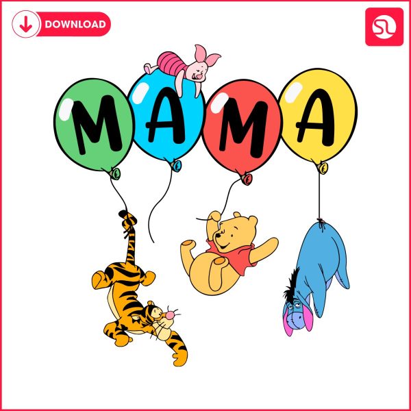 honey-bear-mama-balloons-winnie-the-pooh-svg