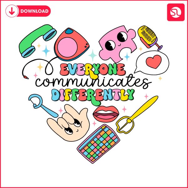 everyone-communicates-differently-doodles-svg