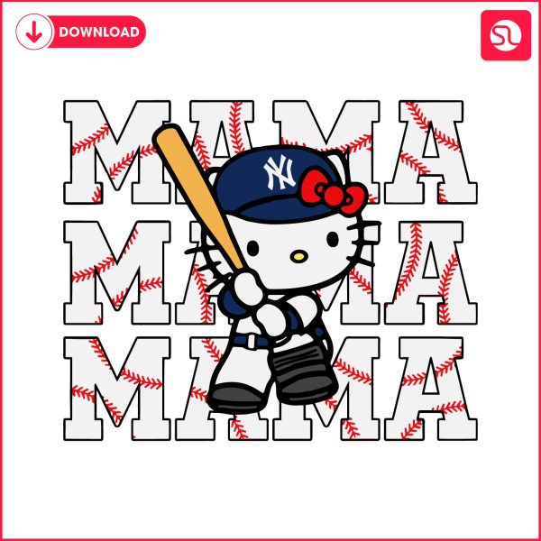 hello-kitty-mama-ny-yankees-baseball-svg