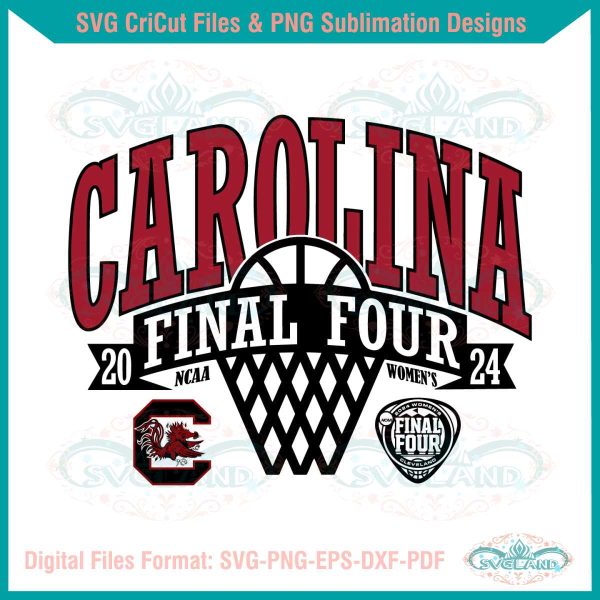 carolina-final-four-2024-womens-basketball-svg