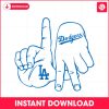 retro-dodger-hands-los-angeles-baseball-svg