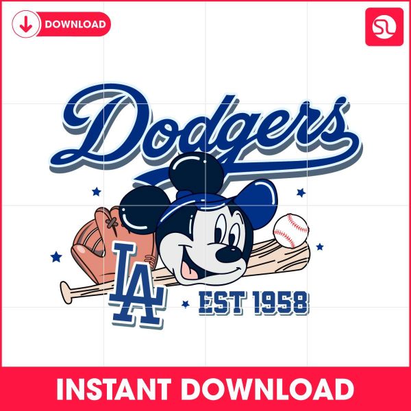 la-dodgers-est-1958-mickey-baseball-svg