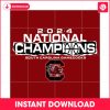 2024-womens-basketball-national-champions-gamecocks-svg