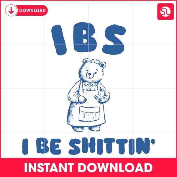 retro-ibs-i-be-shittin-bear-meme-svg