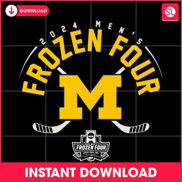 michigan-hockey-2024-mens-frozen-four-svg