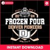 frozen-four-denver-pioneers-2024-ncaa-mens-svg