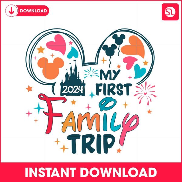 my-first-family-trip-2024-disney-castle-svg