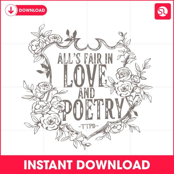 alls-fair-in-love-and-poetry-floral-crest-svg