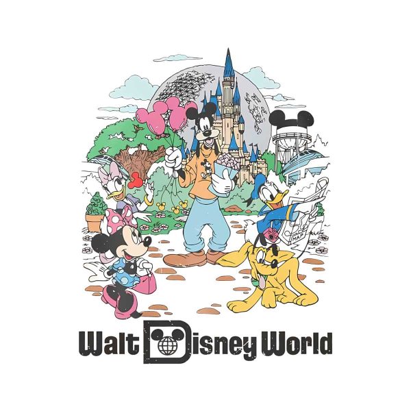vintage-walt-disney-world-mickey-and-friends-png