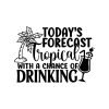 todays-forecast-tropical-with-a-change-of-drinking-svg