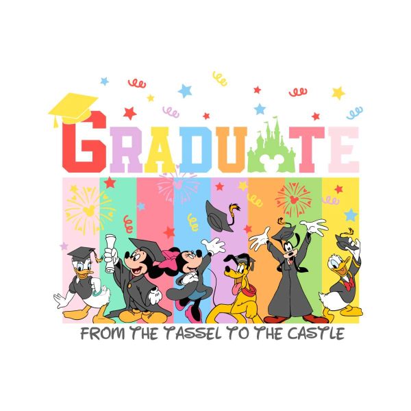 graduate-from-the-tassel-to-the-castle-disney-friends-svg