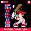 disney-mickey-philadelphia-phillies-baseball-svg