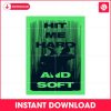 hit-me-hard-and-soft-poster-svg