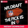 nfl-draft-the-pick-is-in-chicago-bear-svg