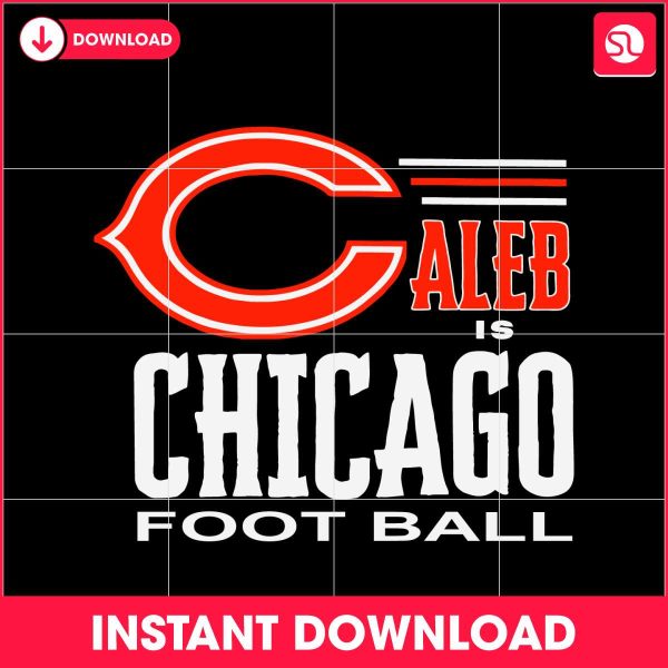 caleb-is-chicago-football-nfl-player-svg