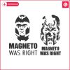 magneto-was-right-marvel-character-svg