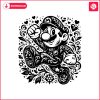 floral-super-mario-cartoon-character-svg