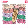 teacher-vibes-leopard-pencil-png