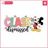 class-dismissed-mickey-mouse-png