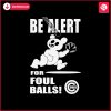 be-alert-for-foul-balls-chicago-cubs-svg